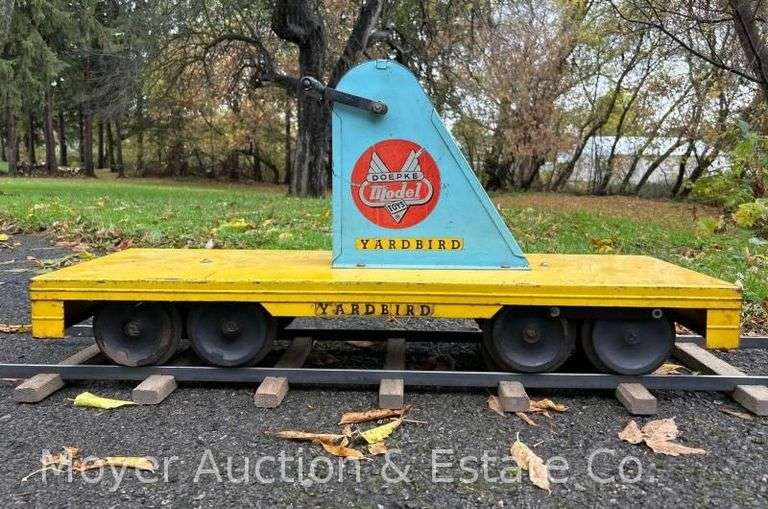 Doepke Toys Yardbird Hand-Crank Hand-Car, Chain Drive, 34.5" Long image