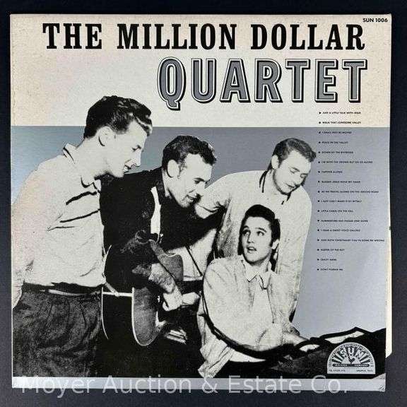 The Million Dollar Quartet Record Album, SUN1006 image