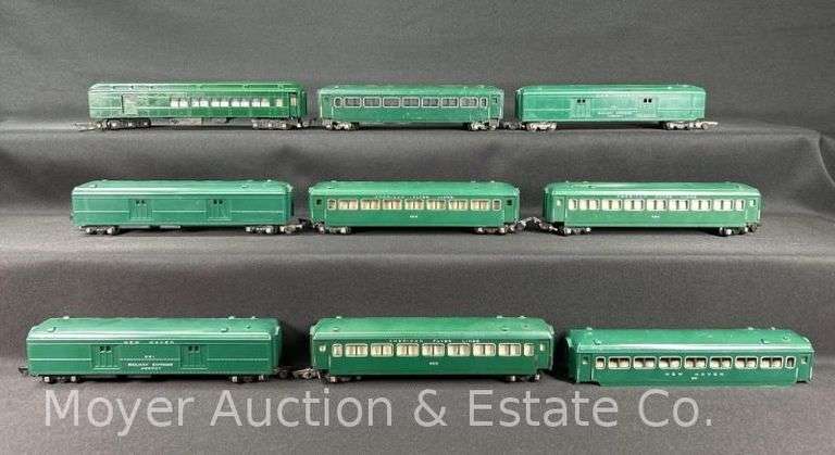 (8) American Flyer S Gauge Passenger Cars, with Additional Shell image