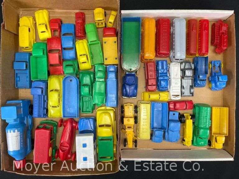 Group of Asst. Plastic Cars and Trucks image
