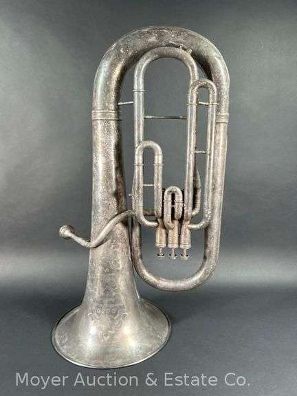 Denton, Cottier & Daniels (D.C.&D.) Baritone Horn, Buffalo NY, with Case image