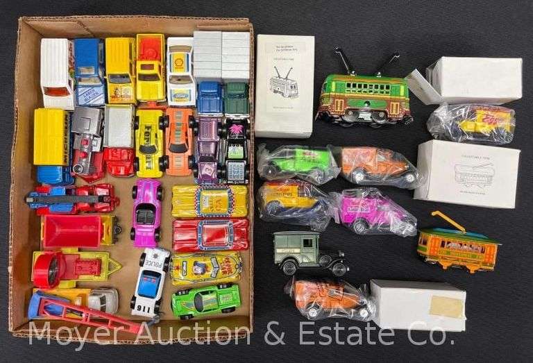 Group of Asst. Model and Toy Cars, Most Metal image