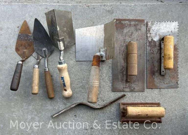 Group of Asst. Masonry Tools image