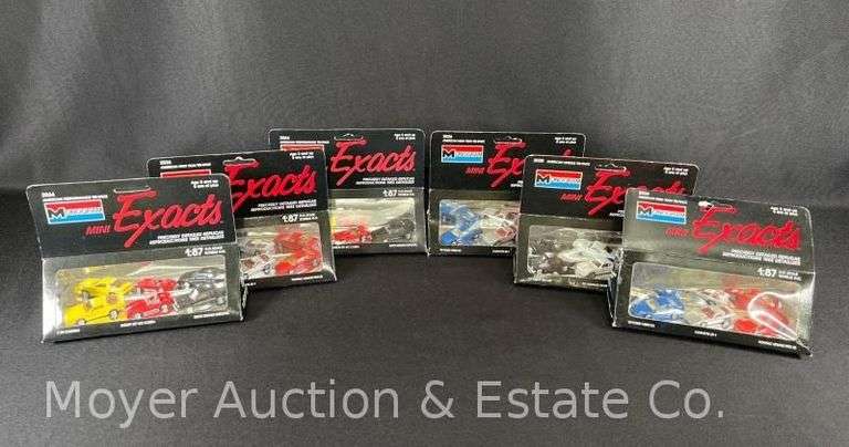 Monogram 1:87 HO Scale Mini Exacts Cars, in Orignal Boxes image