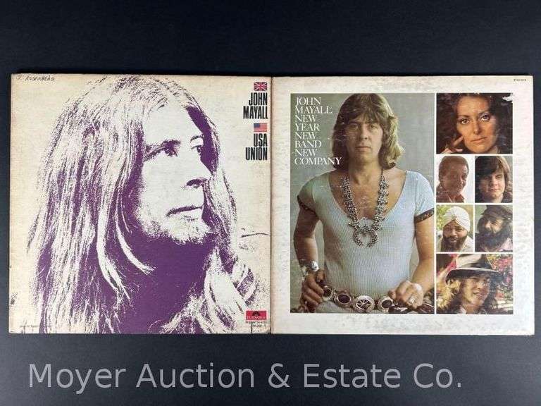 (2) John Mayall Record Albums image