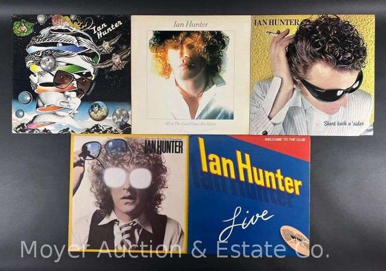 (5) Ian Hunter Record Albums image