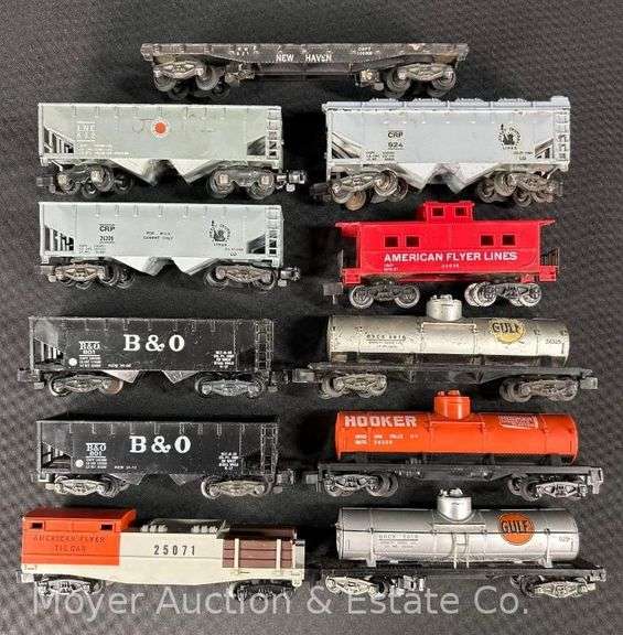 (11) Asst. American Flyer S Gauge Freight Cars image