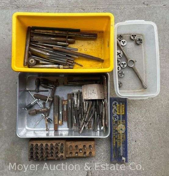 Group of Asst. Taps, Dies, and Reamers image