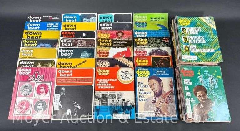 (85) 1960's and 1970's Down Beat Magazines image