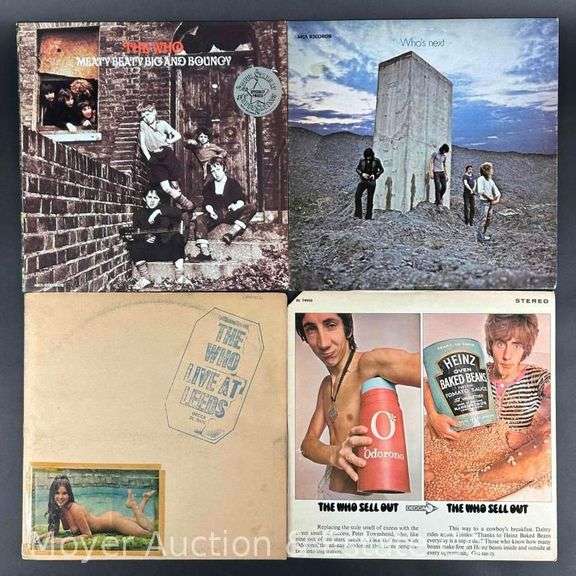(4) The Who Record Albums image