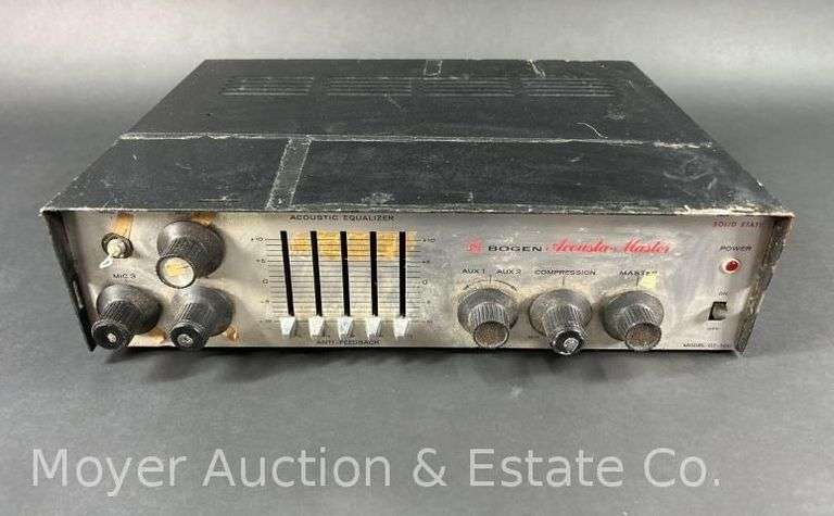 Bogen Acousta-Master CT-100 Solid State Equalizer/Amplifier image
