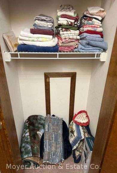 Contents of Linen Closet, Luggage, Etc. image