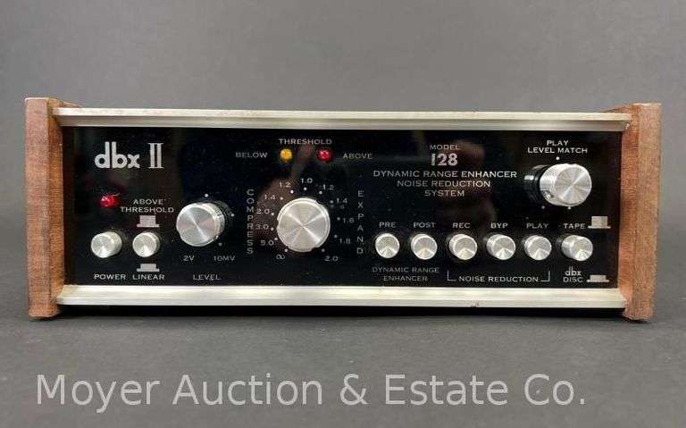 DBX II Model 128 Dynamic Range Enhancer/Noise Reduction System image