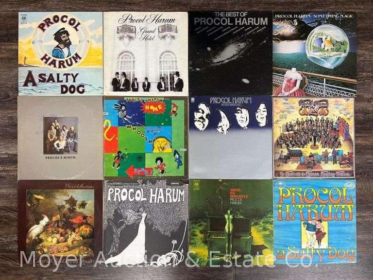 (12) Procol Harum Record Albums image