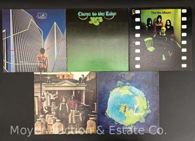 (5) YES Record Albums image