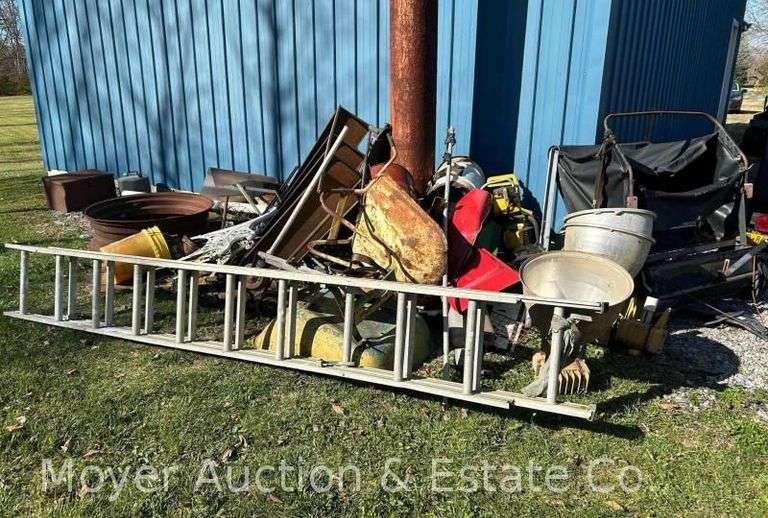 Group of Scrap, Located Inside and Outside of Barn, **Buyer Must Take All** image