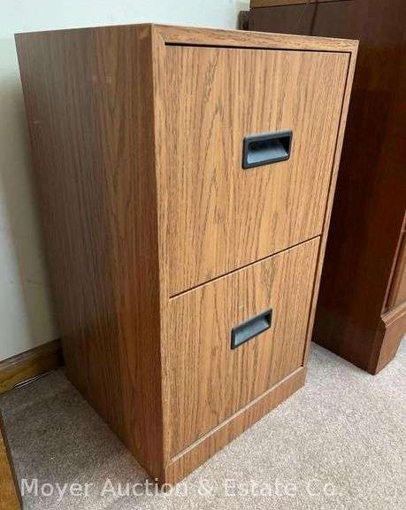 (2) Drawer Metal Filing Cabinet, 15"x14"x26"h image