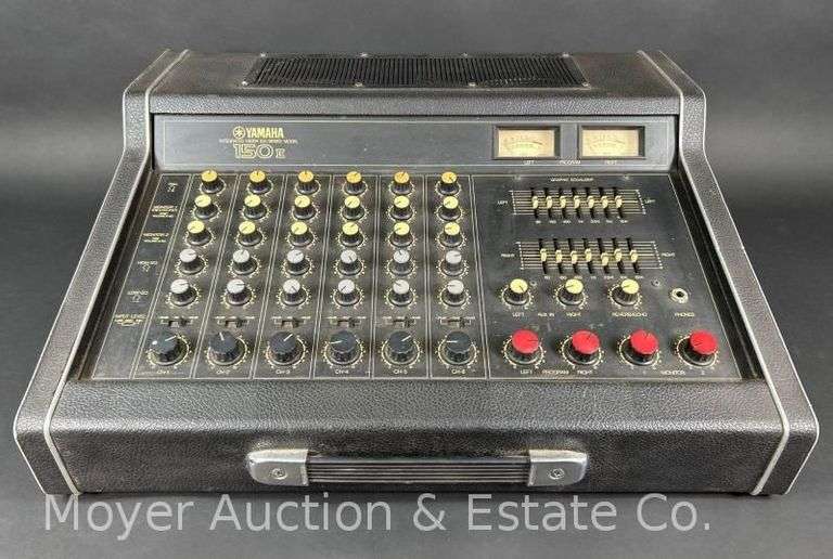 Vintage Yamaha EM Series 150II Mixing Board, 22.5"w image