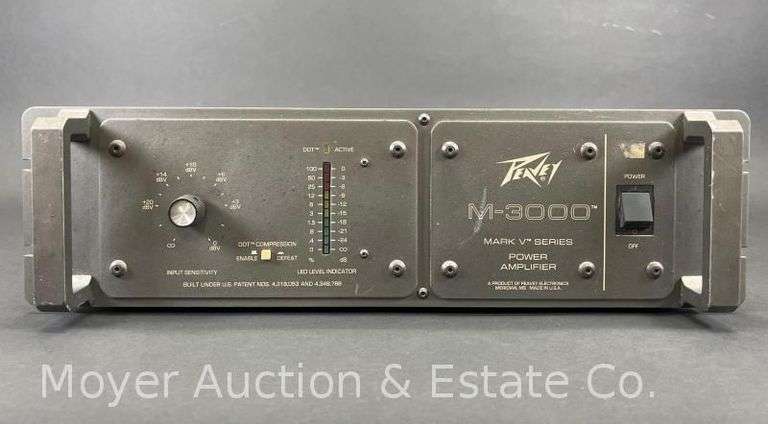 Peavey M-3000 Power Amplifier image