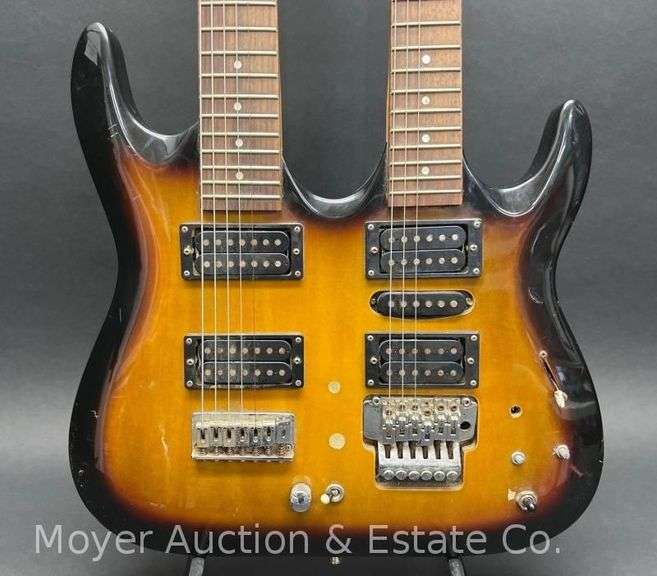 Maestro Double Neck Electric Guitar, For Parts or Repair image