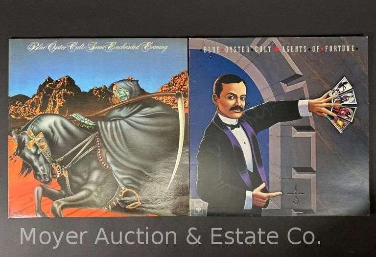 (2) Blue Oyster Cult Record Albums image