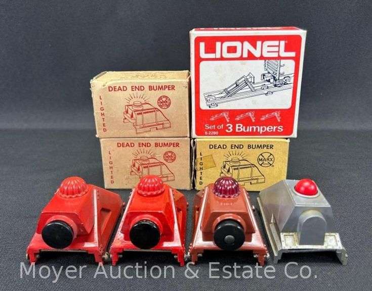 Group of Lionel and Marx Bumpers image