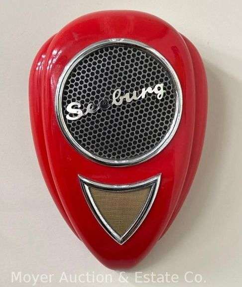 Seeburg Teardrop Jukebox Wall Speaker, 17.5"h image