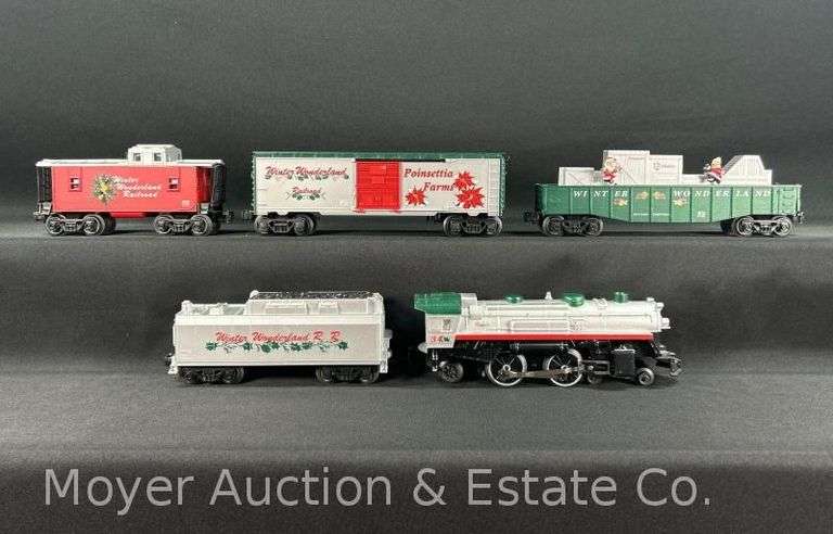 (5) Piece Lionel Christmas Freight Set