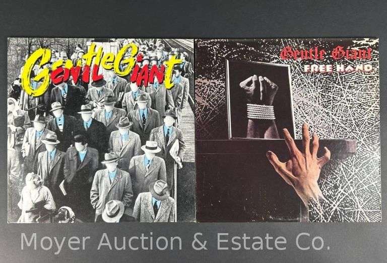 (2) Gentle Giant Record Albums image