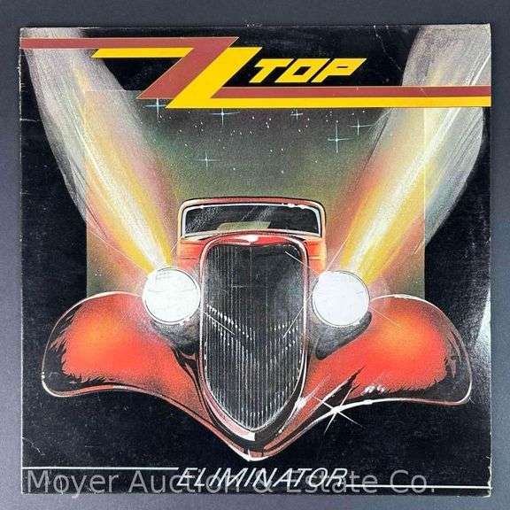ZZ Top "Eliminator" Record Album, 23774-1 image