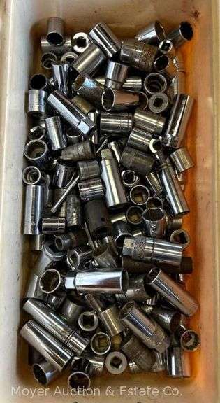 Group of Asst. Sockets, Most Craftsman, Some S-K, Husky, Etc. image