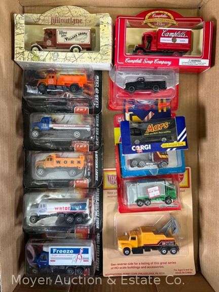 Group of Asst. Die-Cast Cars, on Original Cards image