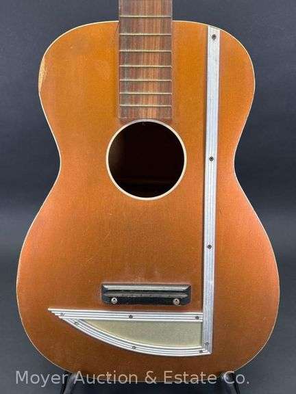 Harmony Caribbean Guitar, with Music Note Design image