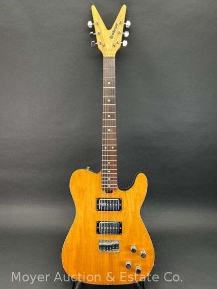 Ryan Brodesser Electric Guitar, "V" Shaped Headstock, with Soft Case