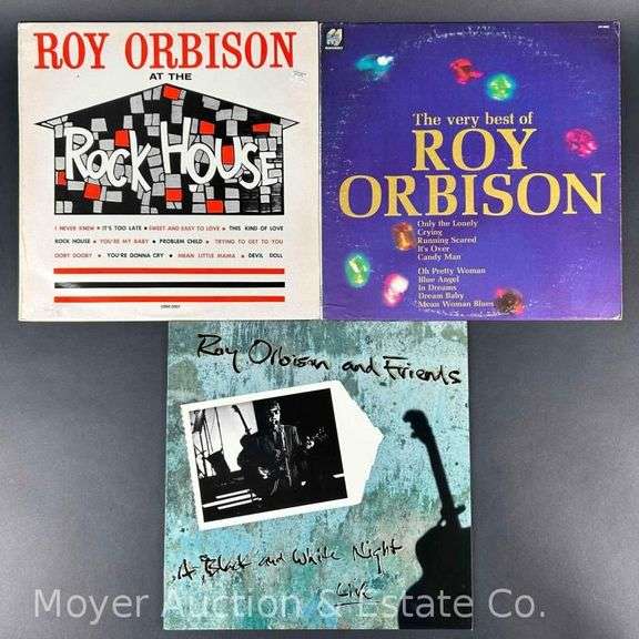 (3) Roy Orbison Record Albums image