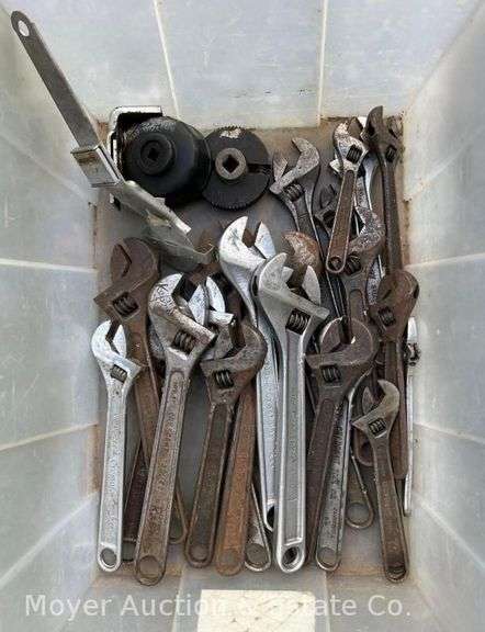 (20) Crescent Wrenches, Asst. Styles image