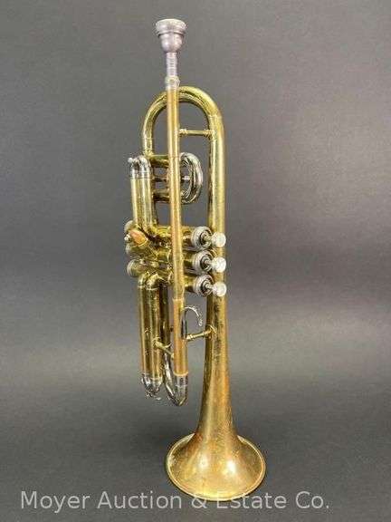 Trumpet, Unknown Maker, with Case image