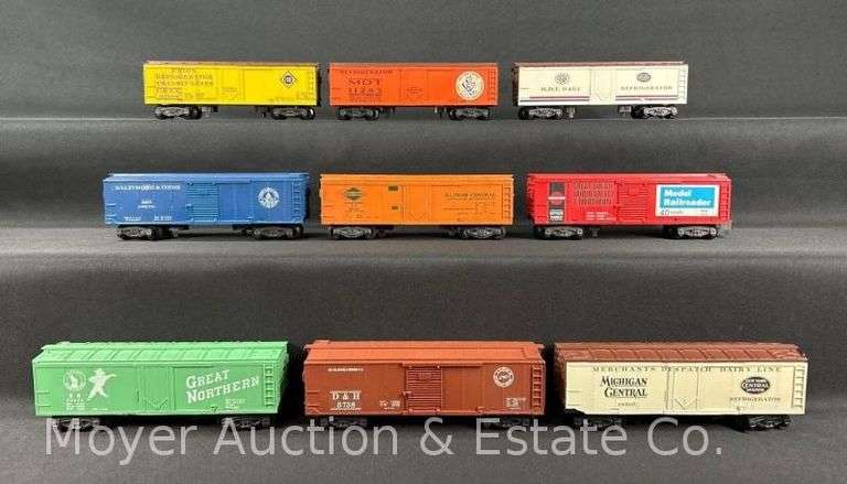 (9) American Flyer S Gauge Box Cars image