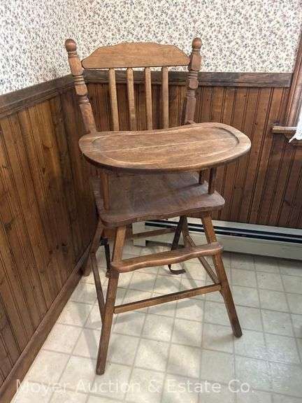 Wood High Chair image