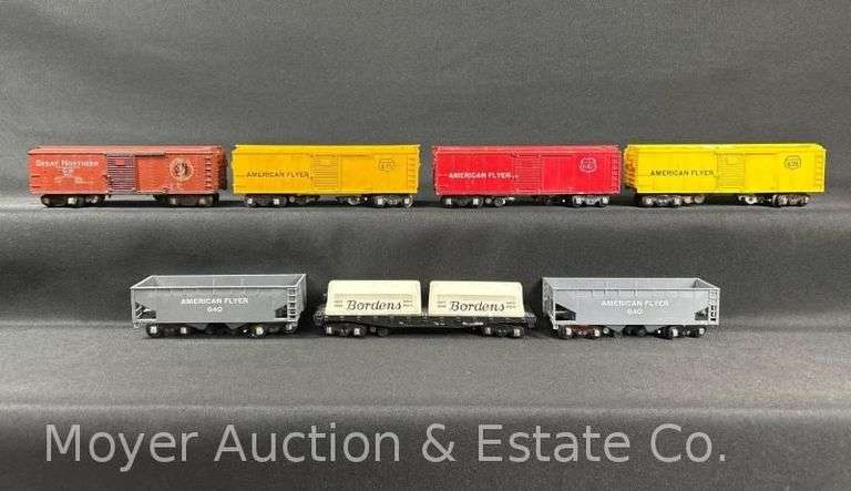 (7) American Flyer S Gauge Freight Cars image