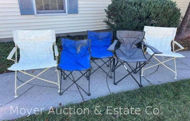 Group of Folding Chairs image