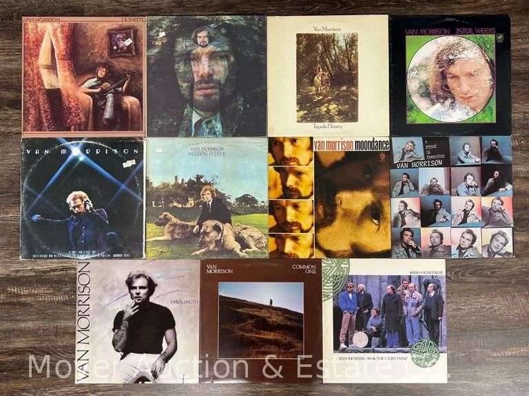 (11) Van Morrison Record Albums image
