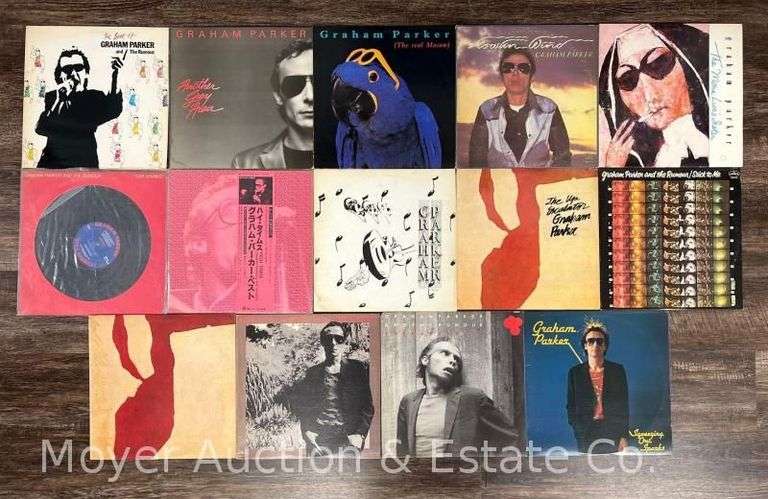 (14) Graham Parker Record Albums image