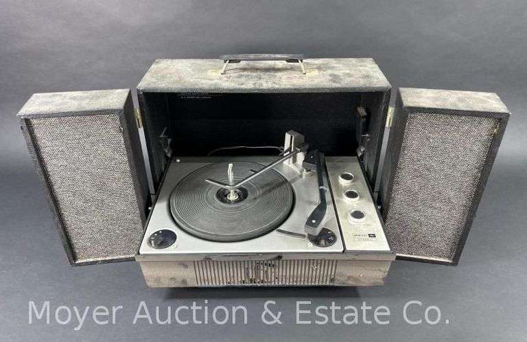 Ford Philco Solid-State Turntable and Speaker Set image