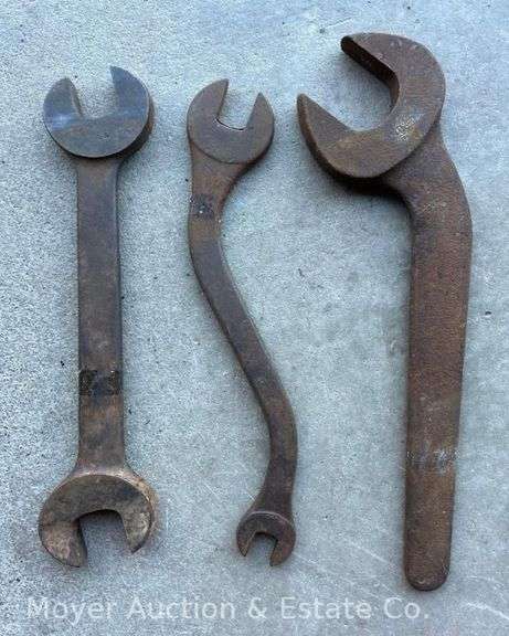 (3) Large Combination Wrenches, 19"-22" Long image
