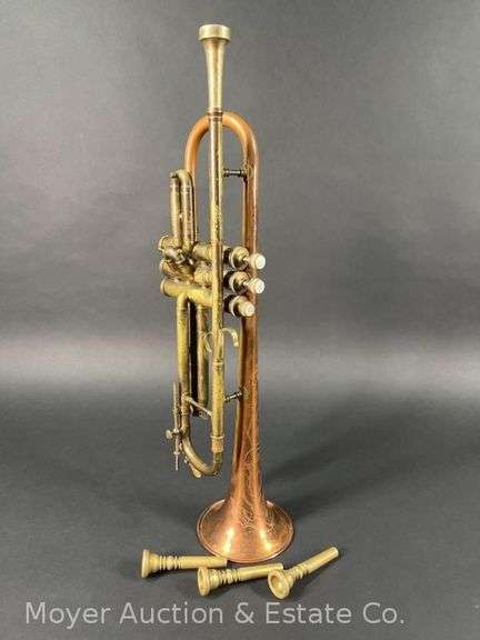 C.G. Conn Ltd. Trumpet, with Case, See Photos for Condition image