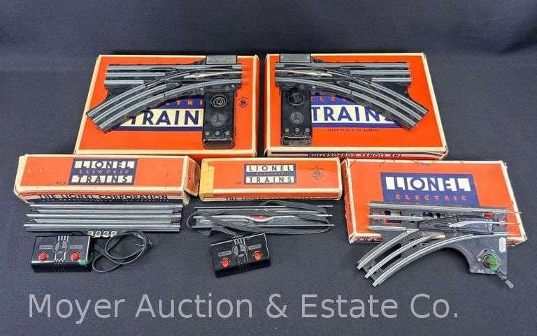 (2) Lionel Remote Control Switches, Remote Control Track, Etc., with Boxes image