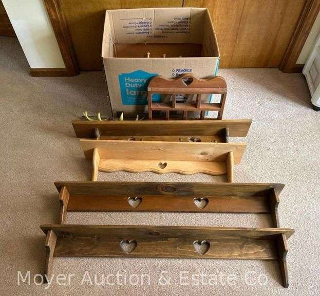 Group of Wood Shelves image