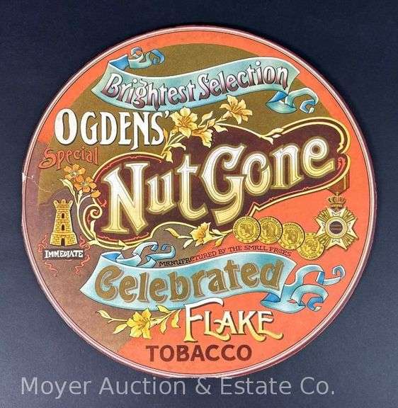 Small Faces "Ogdens' Nut Gone Flake" Record Album, Round Folding Album Cover, IMSP 012 image