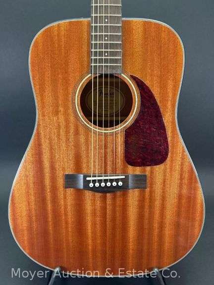 Fender CD-60 All Mahogany Acoustic Guitar, with Hard Case image